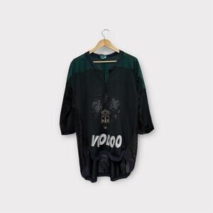 Vintage 90s Vancouver Voodoo Roller Hockey Jersey Adult M-L Off Ice Bauer Men’s